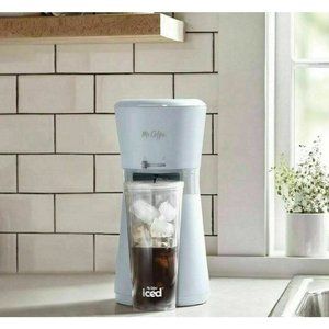 NEW Mr. Coffee Iced Coffee Maker Reusable Tumbler